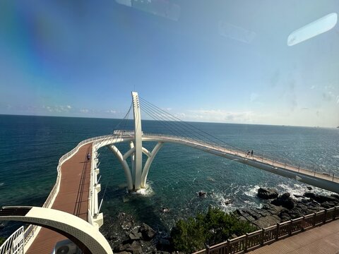 Scenic View of Oryukdo Skywalk, Busan, South Korea