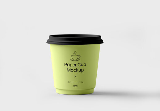 Paper Coffe Cup Mockup