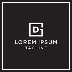 gd or dg square logo 