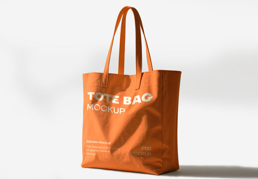 Minimal Tote Bag Mockup