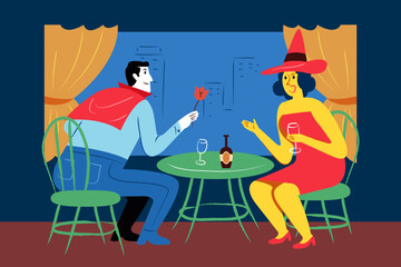 Dinner Halloween Nite