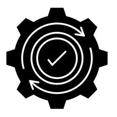 Reinvention Cycle  Icon Element For Design