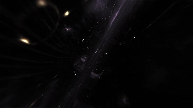 Dark Void Space Background - Seamless Loop