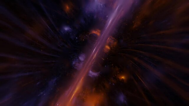 Traveling Through Galaxies Background - Seamless Loop