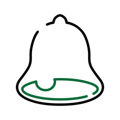Notification Bell Outline Icon