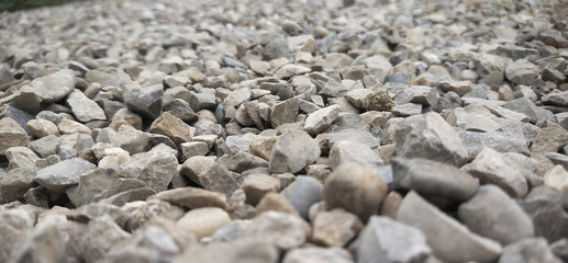 stones in the sand