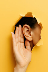 Eavesdrop and espionage reveal secret gossip with stealth and privacy in vibrant communication