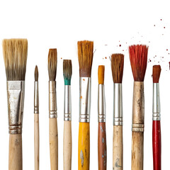 Fototapeta premium brushes and paint