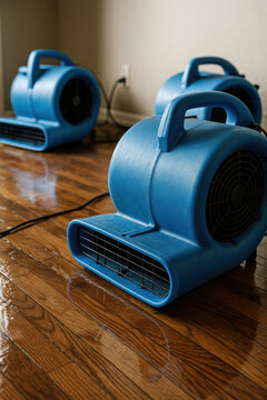 Drying damage equipment repair and restoration bring essential recovery to wet floors after water damage