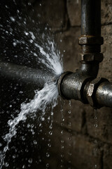 Emergency water damage and urgency require repair and fix to resolve burst pipe issues quickly