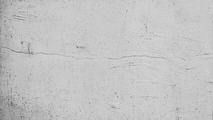 Aged white concrete wall with peeling paint. White old painted cement background. Empty white concrete wall texture.