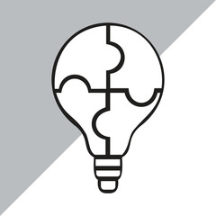 Light bulb icon collection set of black light bulb icons vector electric lamp icons