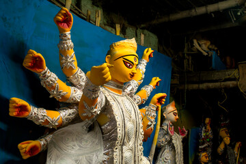 Goddess Durga is embodiment of power in clay and color
