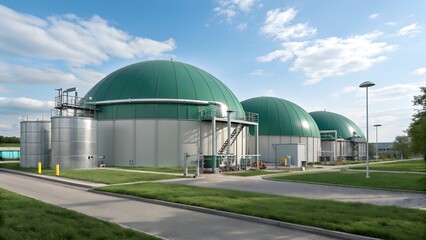 A Biogas Plant turns organic waste into clean energy and fertilizer through anaerobic digestion, offering a sustainable and eco-friendly solution for waste management and energy production