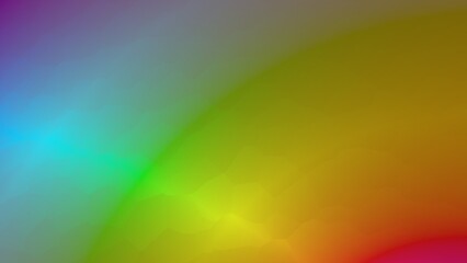 Ethereal Rainbow Gradient Background with Transparent Glow