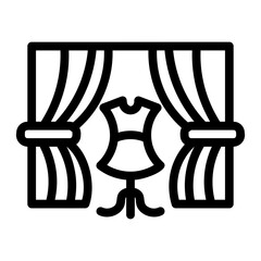 trade show Line Icon