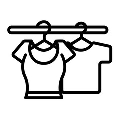 tshirt Line Icon