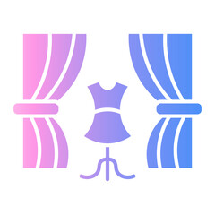trade show Gradient icon