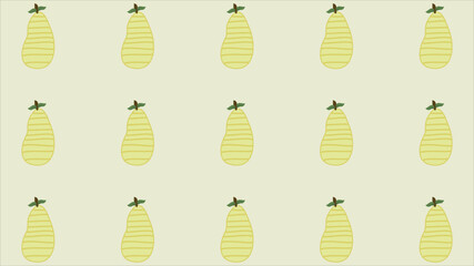 Fruit Pear Shaped Clipart Images Design 1196.eps