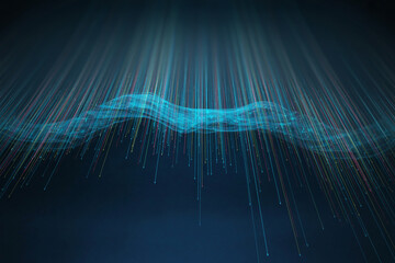 Sonic Spectrum Vibrant Digital Waveform (1)