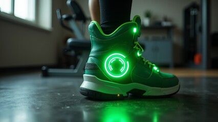 Luminous technology sports shoes