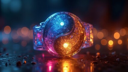 Colorful luminous technology wristband