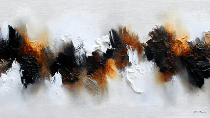 Detailed View of an Artist&rsquo;s Textured Brush