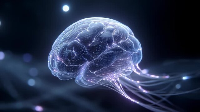 Tech Brain Veins Connect Intelligent Network