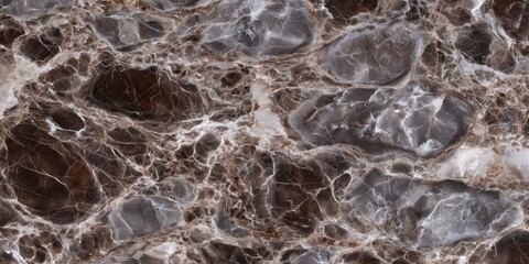 Obraz premium Detailed close-up view of a marble surface with intricate veining