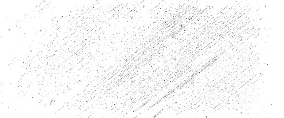 Vector distressed black sketch line grain texture overlay