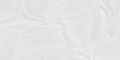 Crumple white obsolete billboard rumple. wrinkle ripped creased white crumple aged closeup craft document grunge recycling paper background.	
