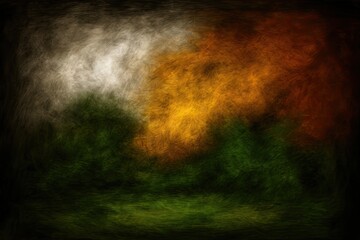 Obraz premium Abstract landscape painting