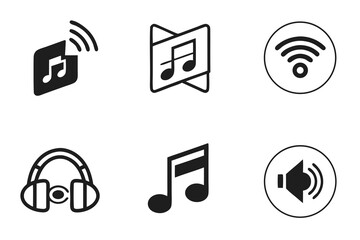 music icon set
