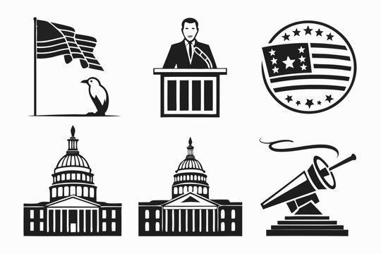 set of icons