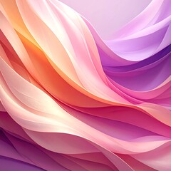 Abstract swirling pastel hues in soft, flowing curves