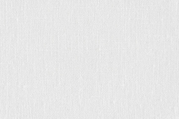 Close-up of White Fabric Texture