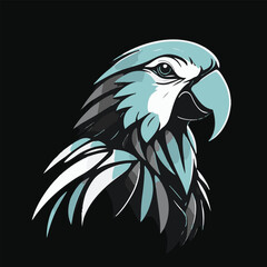 Stylized Macaw Parrot Head Vector Illustration Design
Modern Parrot Logo Gaming Mascot Esports Design
Abstract Blue Macaw Bird Head Graphic Art
Contemporary Parrot Vector Emblem Brand Identity