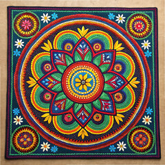 Fototapeta premium mexican folk art