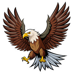 Fototapeta premium american bald eagle