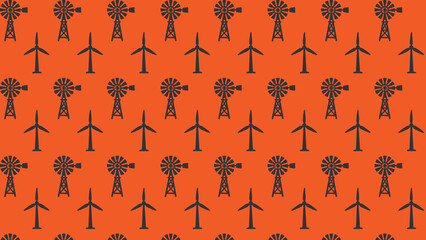 Vector windmill pattern design