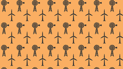 Vector windmill pattern design