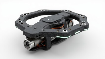 Obraz premium Science fiction flying device model