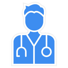 Cosmetologist icon style