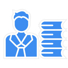 Librarian icon style