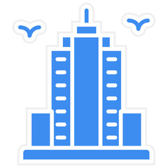 Skyscraper icon style