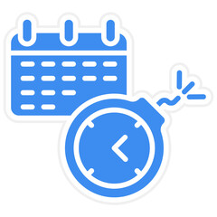 Deadline icon style