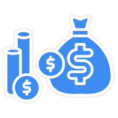 Money icon style