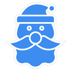 Santa icon style