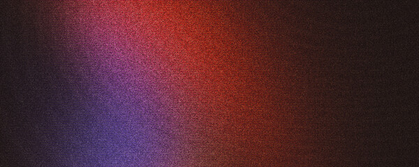 Abstract gradient background with red, purple, and dark hues.