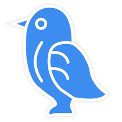 Bird icon style
